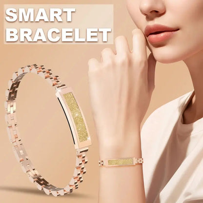 LIGE 2025 New Fashion Smartwatch For Women Heart Rate Blood Oxygen Sleep Sports IP68 Waterproof Smart Bracelet For Android IOS