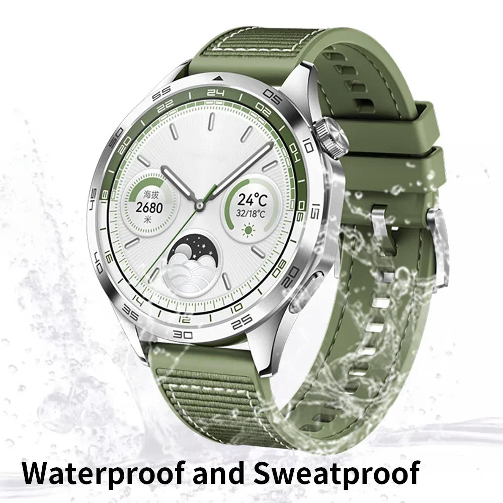 22mm Woven Braid Belt Official Strap for Huawei Watch GT4 and GT3 Pro ryshop