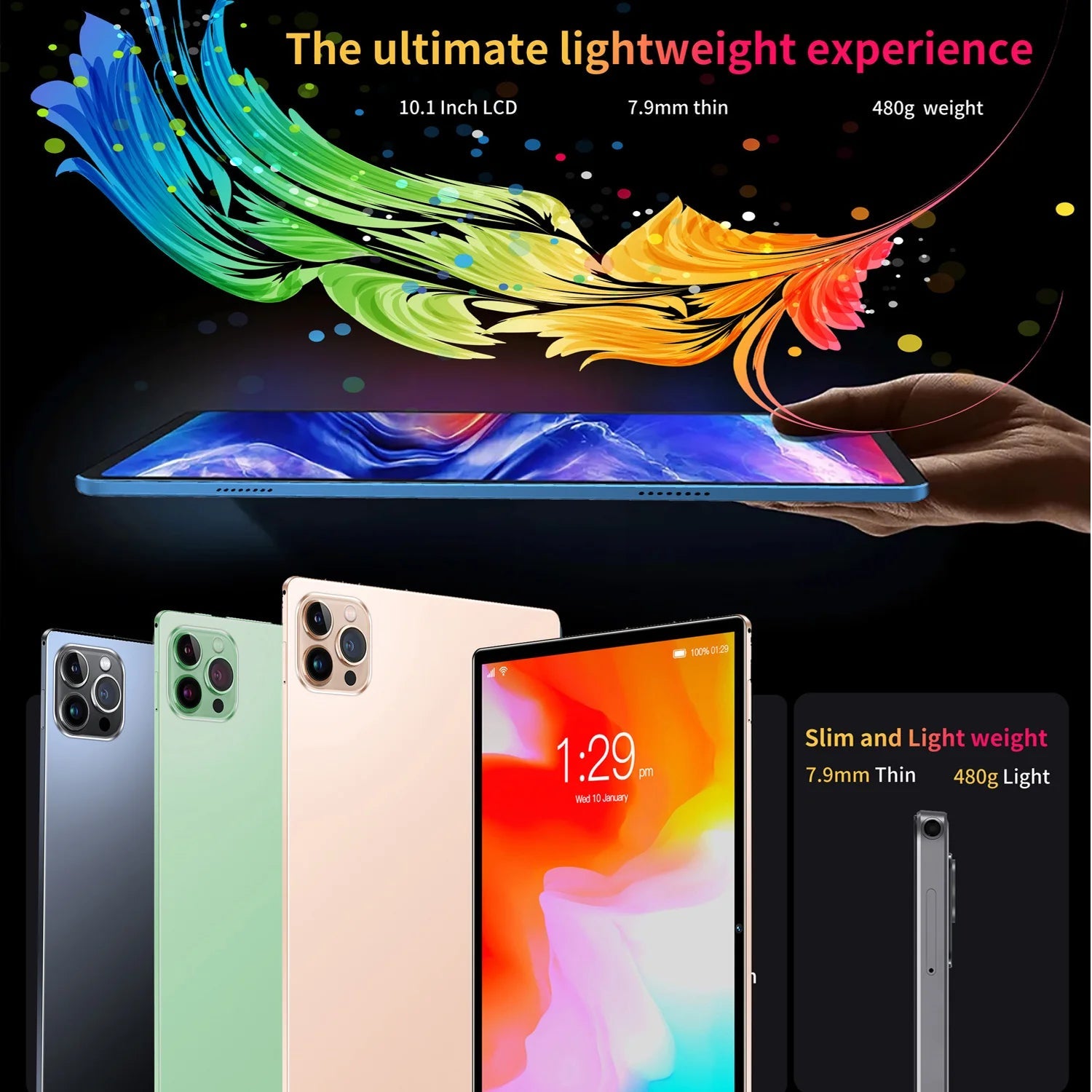 BDF New 10.1 Inch Tablet - Powerful and Versatile ryshop