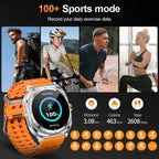 LIGE Headset Smart Watch 2 In 1 TWS Wireless Headphone BT Call Music Smartwatch Health Monitoring 400mAh Waterproof Sports Watch ryshop