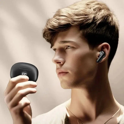 EOENKK TWS Bluetooth 5.3 Wireless Earbuds with Mic and LED Power Display ryshop