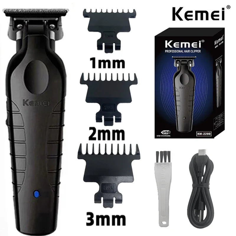 Kemei 2299 Barber Cordless Hair Trimmer ryshop