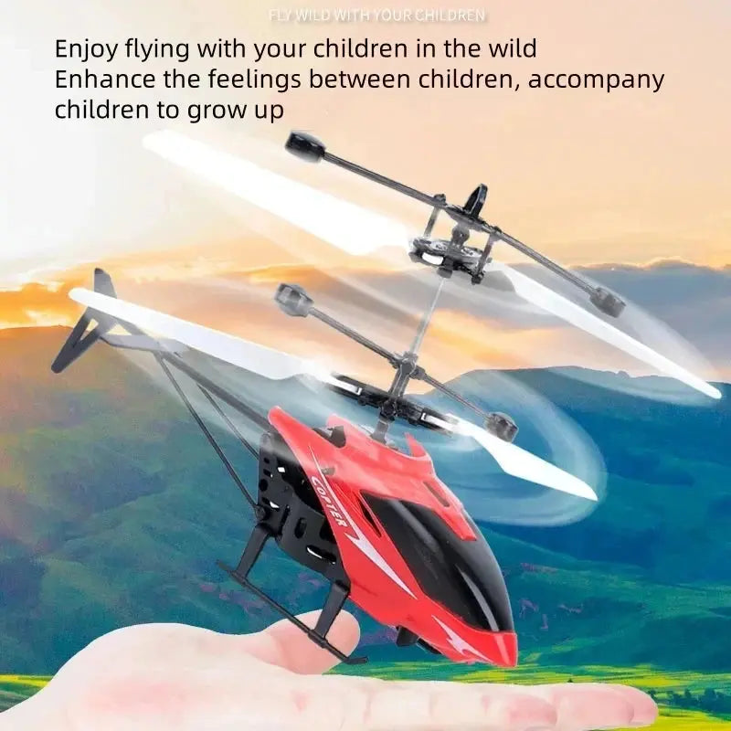 Rechargeable Mini RC Drone - Remote Safe Fall-resistant Helicopter ryshop