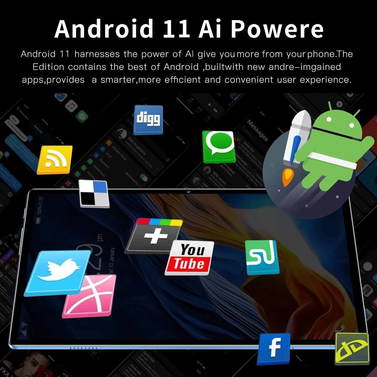 BDF 10.1 Inch Tablet PC - Versatile Performance for On-The-Go ryshop
