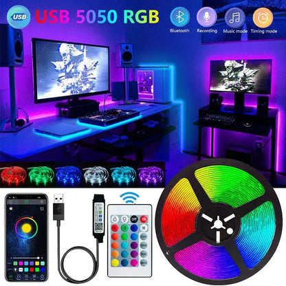Bluetooth LED Strip Lights Smart SMD 5050 ryshop