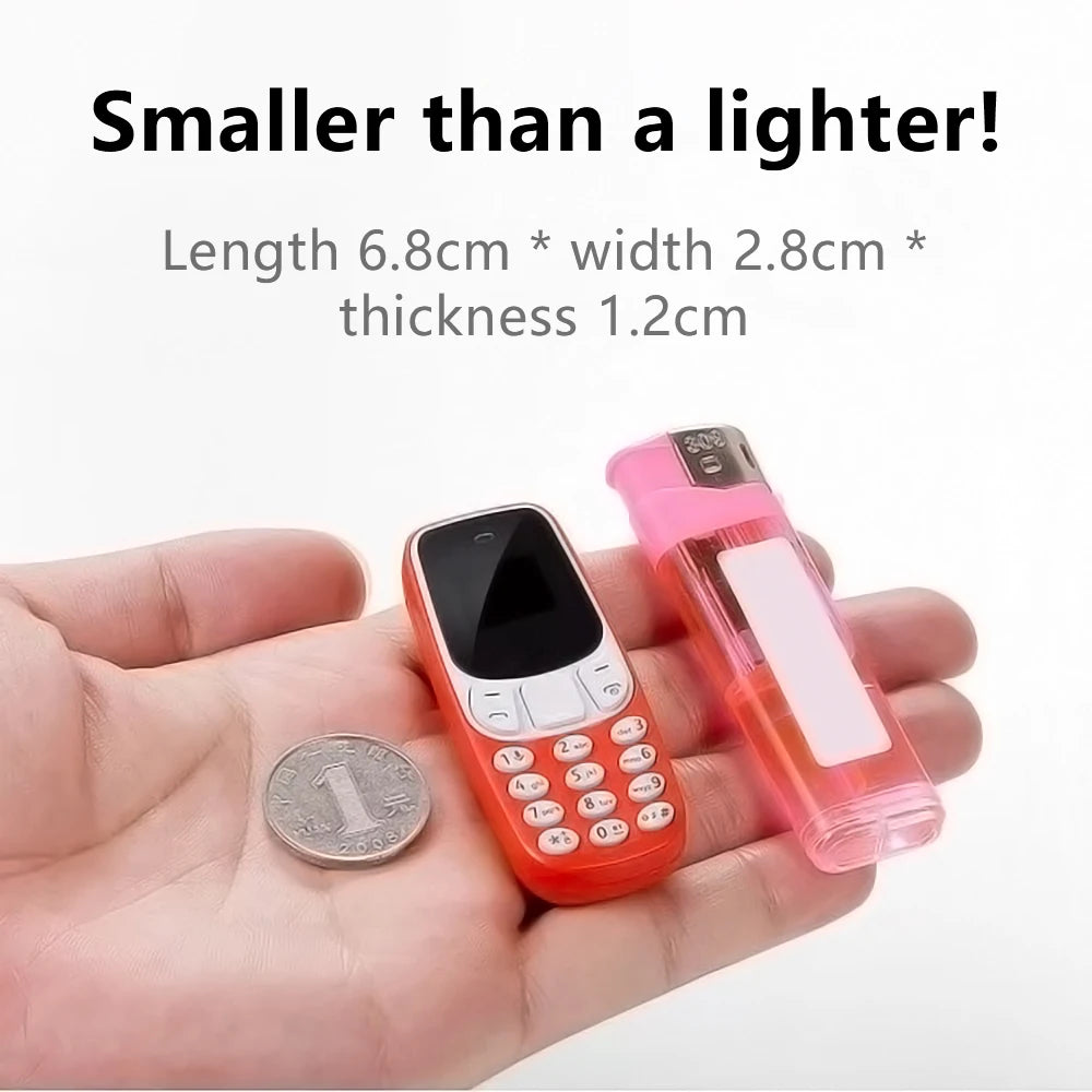 SERVO BM10 Mini Mobile Phone with Bluetooth Earphone Voice Dialer ryshop