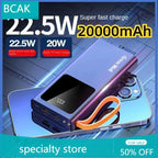 BCAK 20000mAh Two-way Fast Charging Outdoor Power Bank ryshop