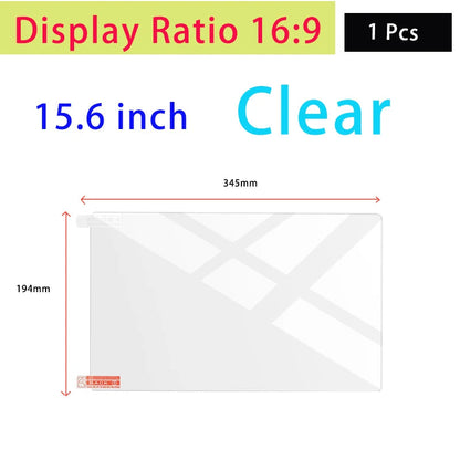 15.6 Inch Display Ratio 16:9 Notebook Screen Protector Soft Film ryshop