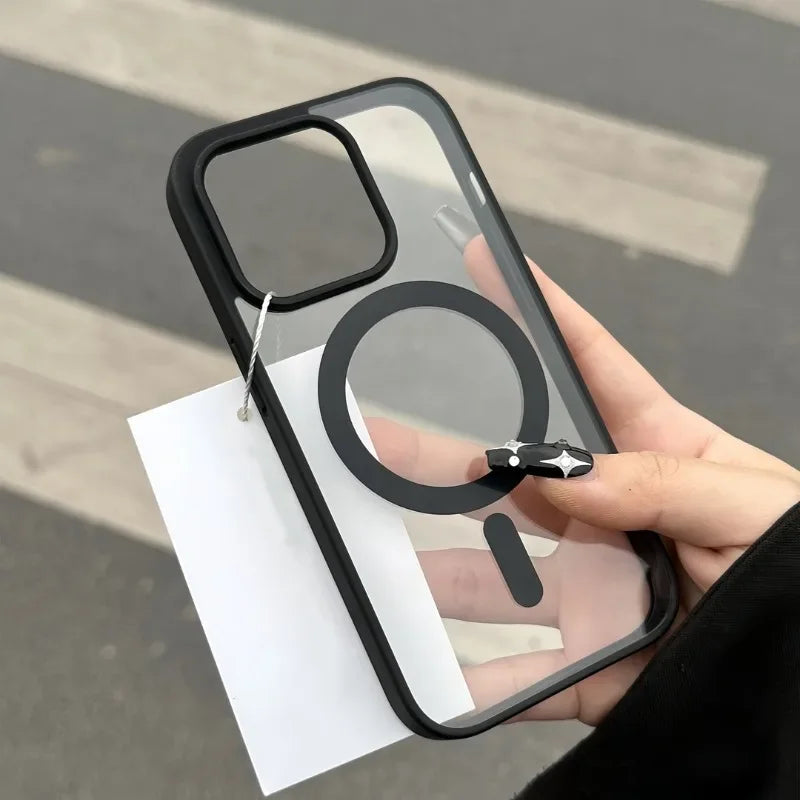 Luxury Magnetic For Magsafe Wireless Charge Case for iPhone 17, 16, 15, 14 Plus, 13, 12, 11 Pro Max ryshop