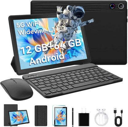 URAO A10L Android 14 Tablet Kit – 10.1-inch with Accessories ryshop