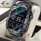 LAXASFIT 2025 Rugged Military Smart Watch for Men ryshop
