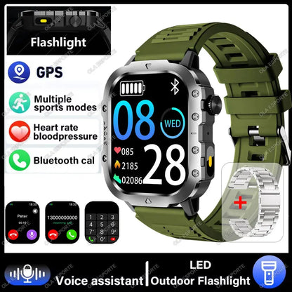 2025 Smartwatch Men Bluetooth Call Health Monitor ryshop