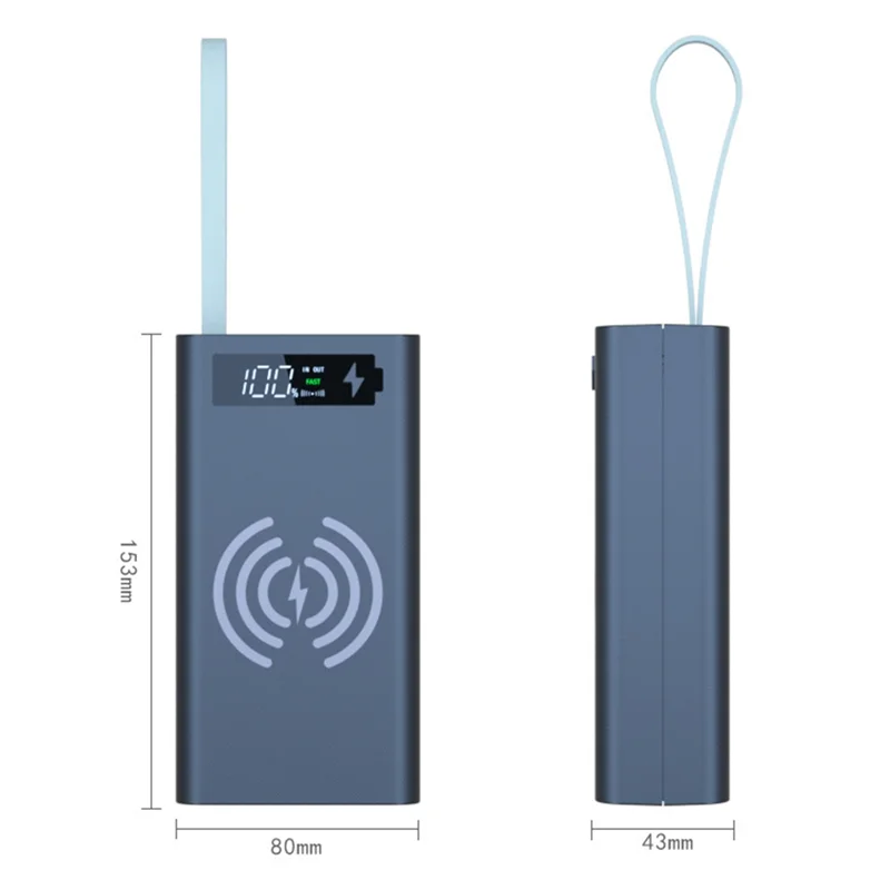 12X18650 Charging Battery Case - Custom DIY Power Bank ryshop