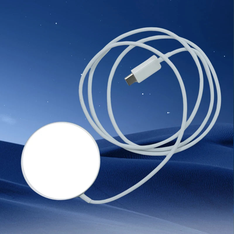 SHIDWJ Magnetic Wireless Charger Pad for MagSafe iPhone 16 15 14 13 12 Pro Max ryshop