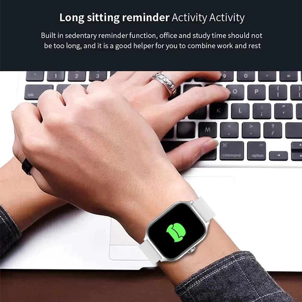 KESHUYOU New Smart Watch H9 Pro MAX - Stylish Fitness Tracker ryshop