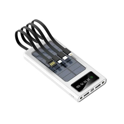20000mAh Solar Power Bank with Fast Charging and Dual USB Ports ryshop