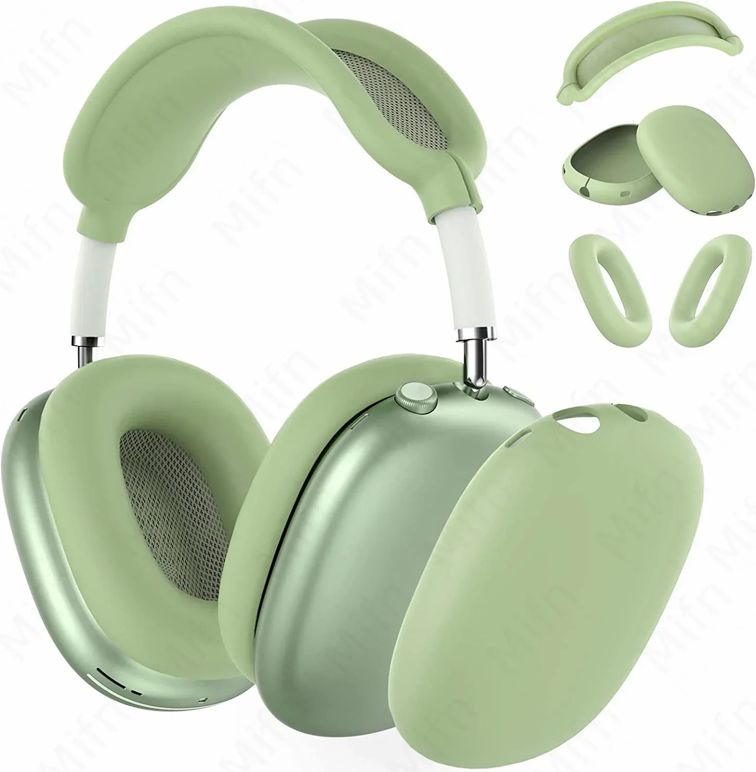 3 in 1 Soft Washable Headband Silicone Cover for AirPods Max 2021 ryshop
