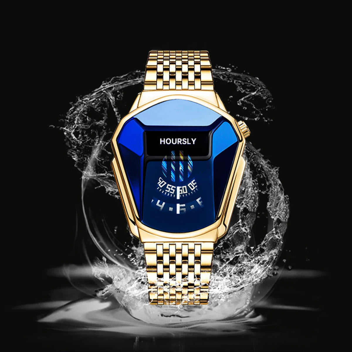 Men's New Trend Motorcycle Personality Waterproof Quartz Watch ryshop