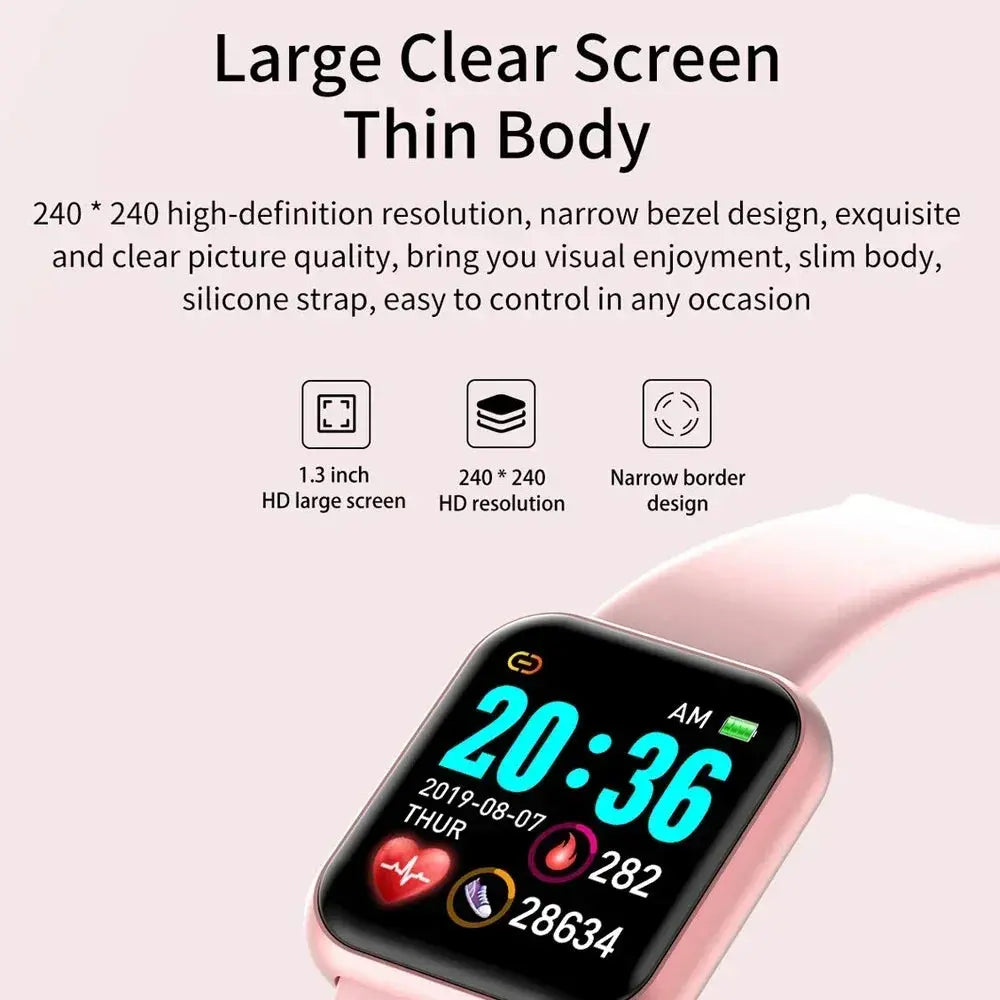 SAKZNR D20 Smart Watch: Fitness and Health Tracker ryshop