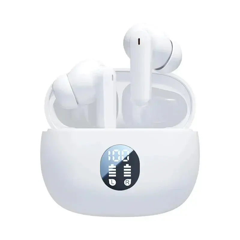 EOENKK TWS Bluetooth 5.3 Wireless Earbuds with Mic and LED Power Display ryshop