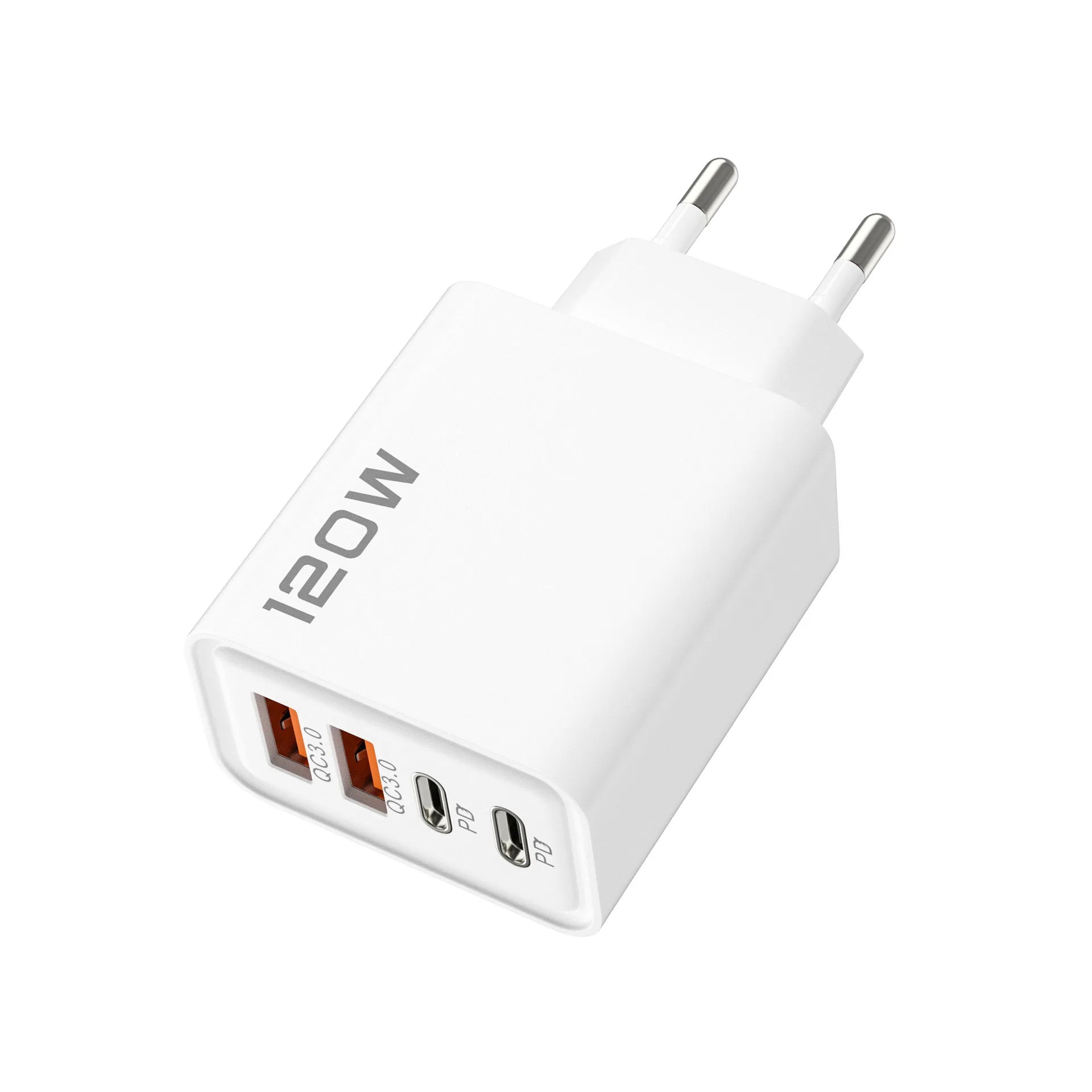 120W 4 Port USB Type C Charger - Fast Charging Adapter for All Devices ryshop