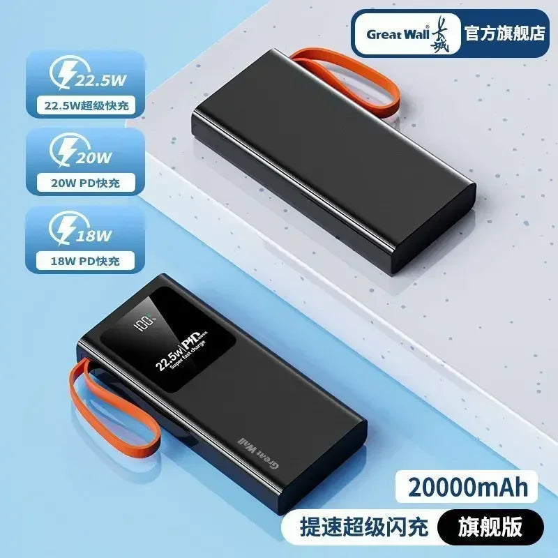 BCAK 20000mAh Two-way Fast Charging Outdoor Power Bank ryshop