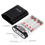 HAWEEL DIY 4X 18650 Battery Power Bank Shell Box ryshop