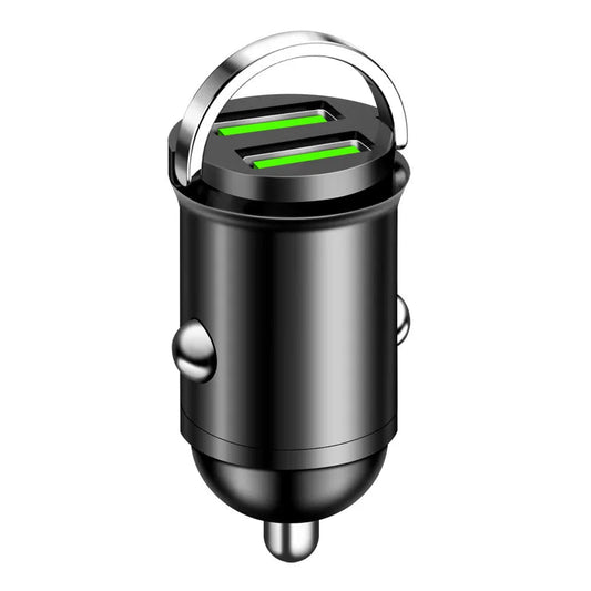 100W Dual Ports Mini USB Car Charger - Super Fast Charging Adapter ryshop