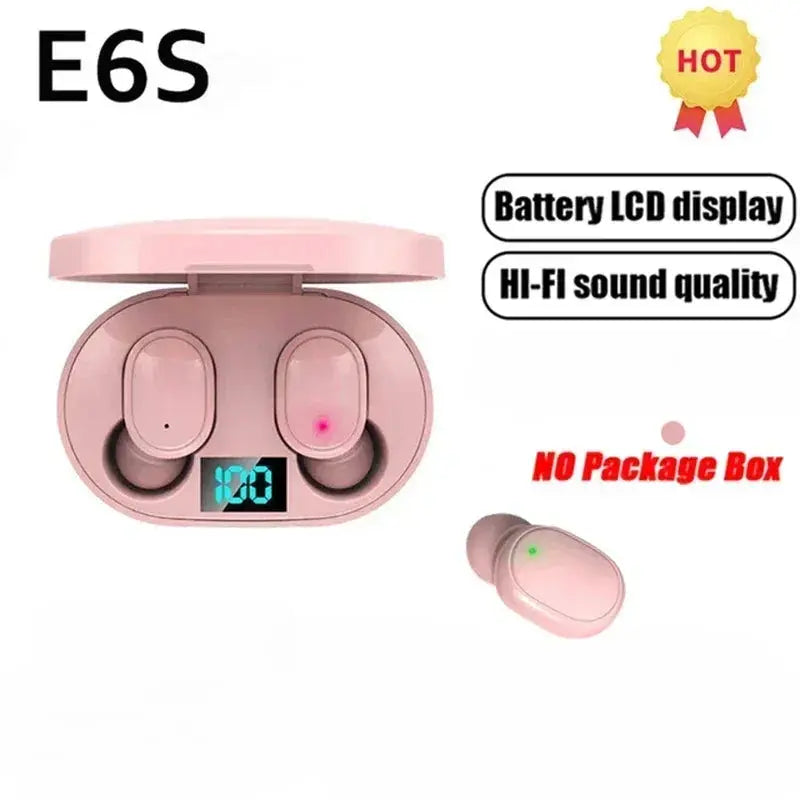ZONGJI E6S TWS Wireless Noise Cancelling Bluetooth Earphones ryshop