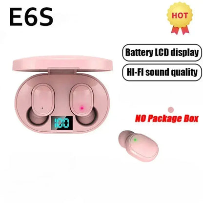 ZONGJI E6S TWS Wireless Noise Cancelling Bluetooth Earphones ryshop
