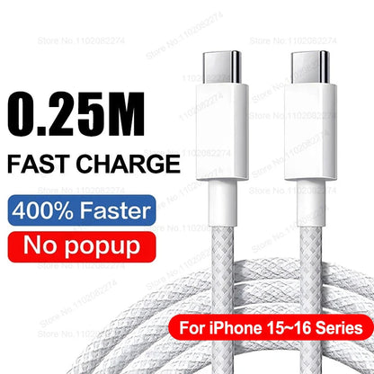 GRATUIT 40W Fast Charger for iPhone Pro Max Series ryshop