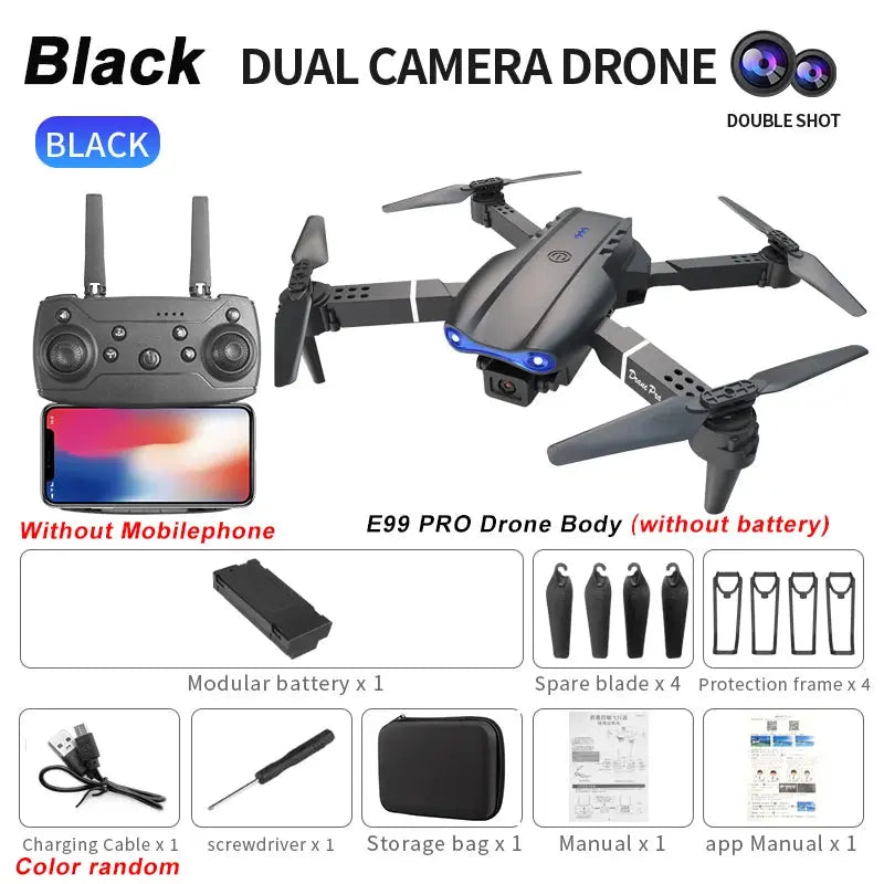 2024 E99Pro RC Drone 4K Professional with 1080P HD Camera ryshop