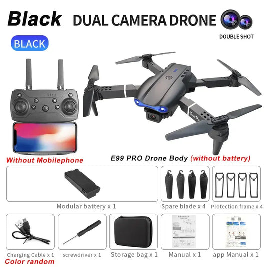 2024 E99Pro RC Drone 4K Professional with 1080P HD Camera ryshop