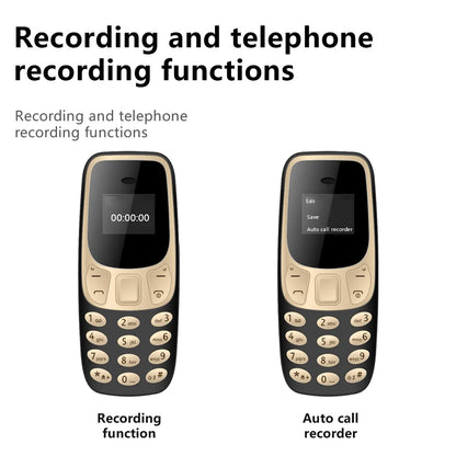 SERVO BM10 Mini Mobile Phone with Bluetooth Earphone Voice Dialer ryshop