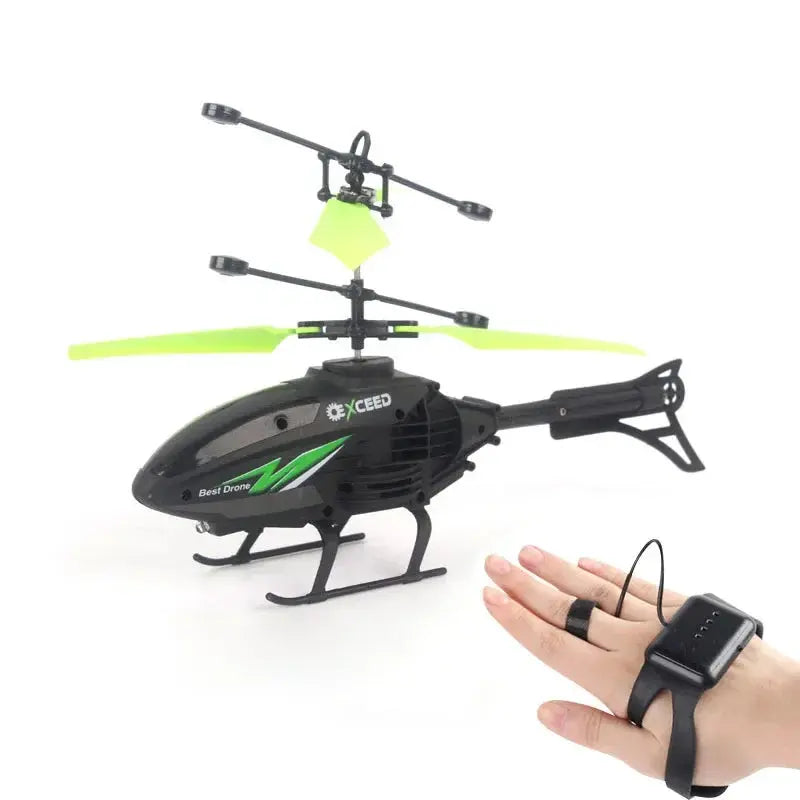 Wrist Hand Controlled Induction Aircraft Mini RC Drone ryshop