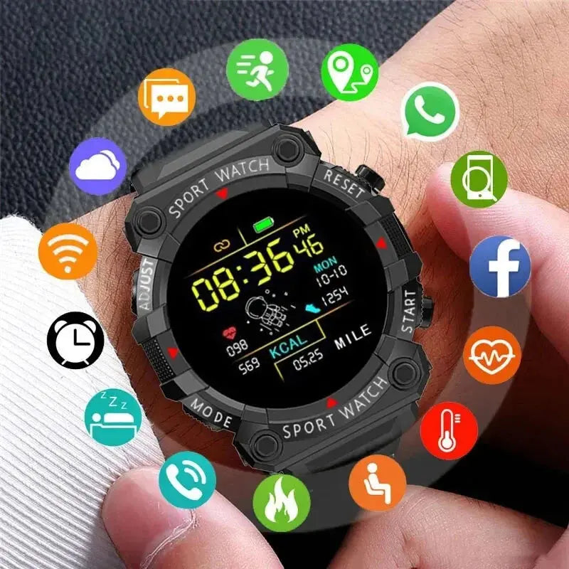 Peruioga Smart Watch for Men and Women - Heart Rate & Blood Pressure Monitor ryshop