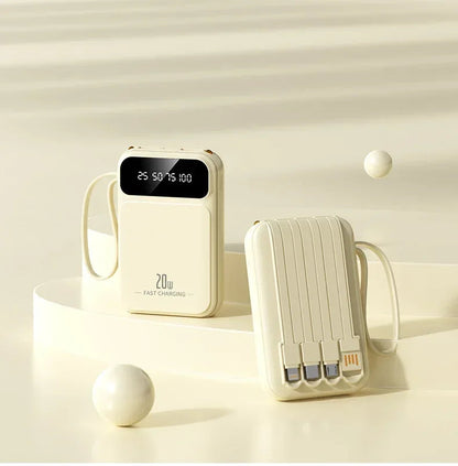 BMAD 20000mAh High Capacity Power Bank with 4 in 1 Cable ryshop