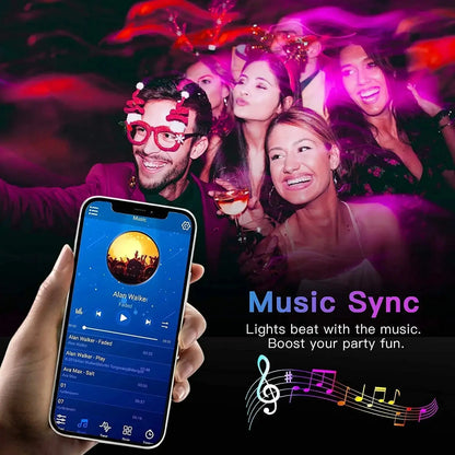 Bluetooth LED Strip Lights Smart SMD 5050 ryshop