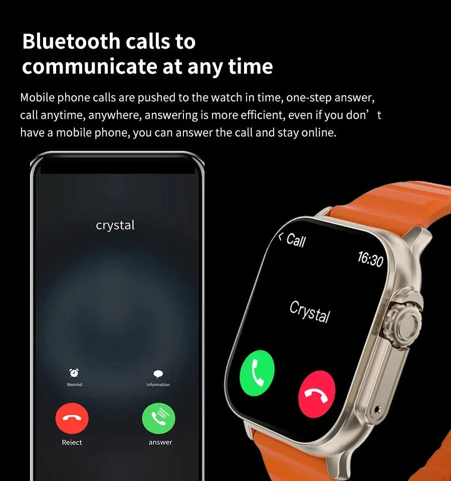 New Watch T800 U2 Smart Watch - 49mm 2024 Edition ryshop
