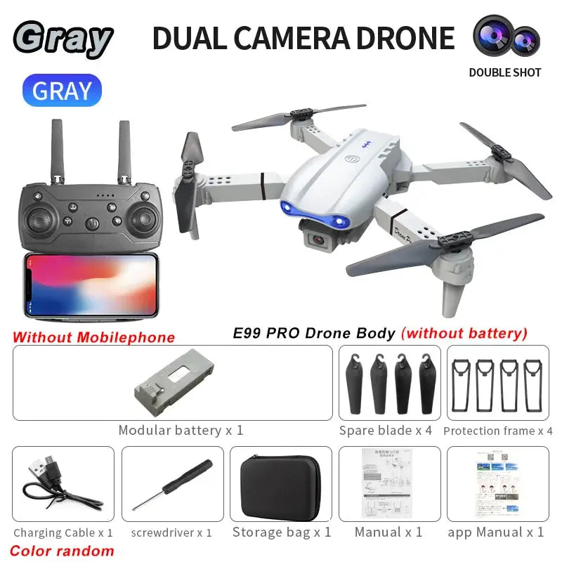 2024 E99Pro RC Drone 4K Professional with 1080P HD Camera ryshop