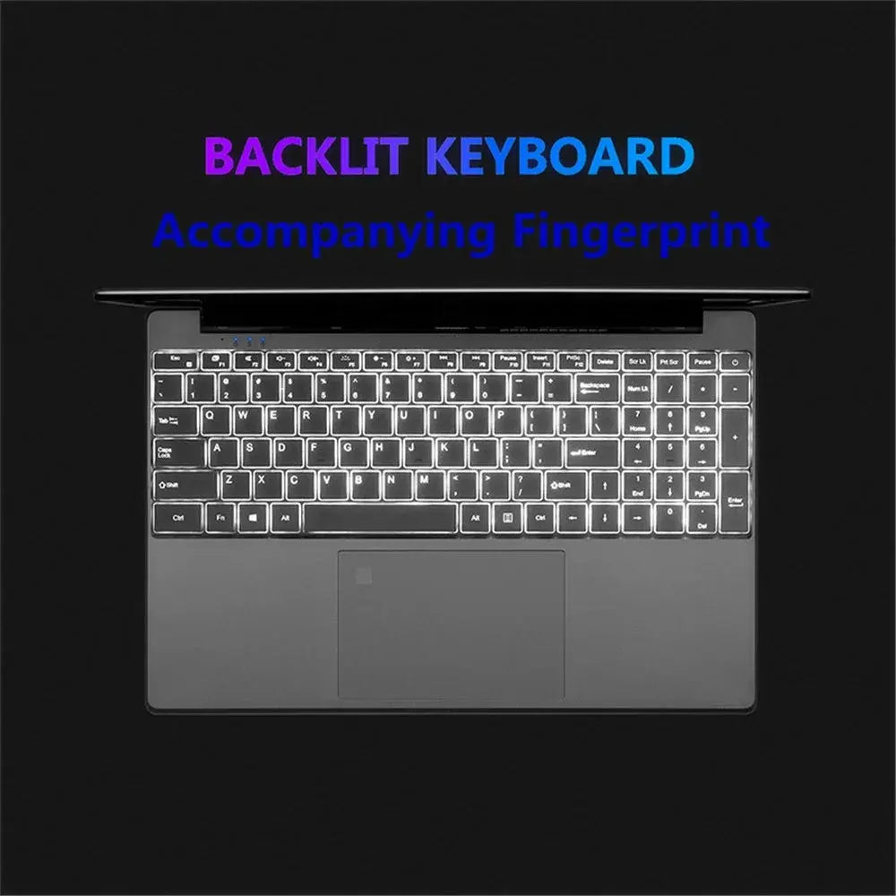 2025 Laptop 15.6 Inch IPS Screen - CARBAYTA Q6 Netbook with 16GB RAM ryshop