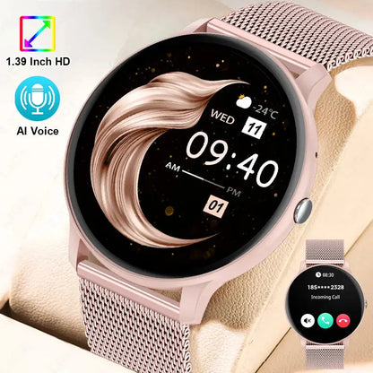 LIGE New 1.39" Watch Smart Watch 2025 New Women Men Bluetooth Call BT Music Wireless Charging Smartwatch Heart Rate Blood Oxygen