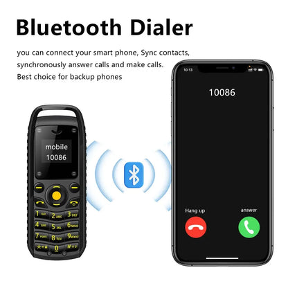 SERVO Mini Mobile Phone - Dual SIM and Bluetooth Dialing ryshop