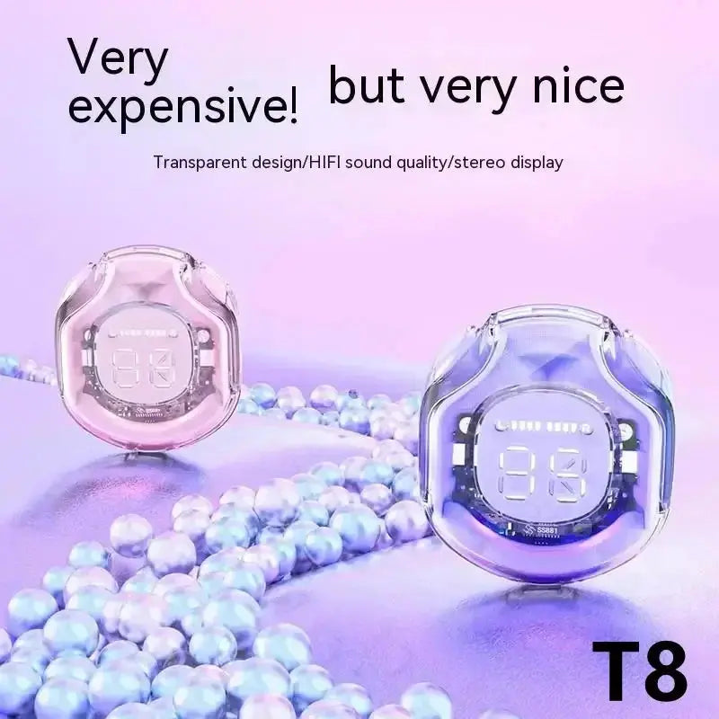 T8 PRO TWS Bluetooth Earbuds with LED Display ryshop