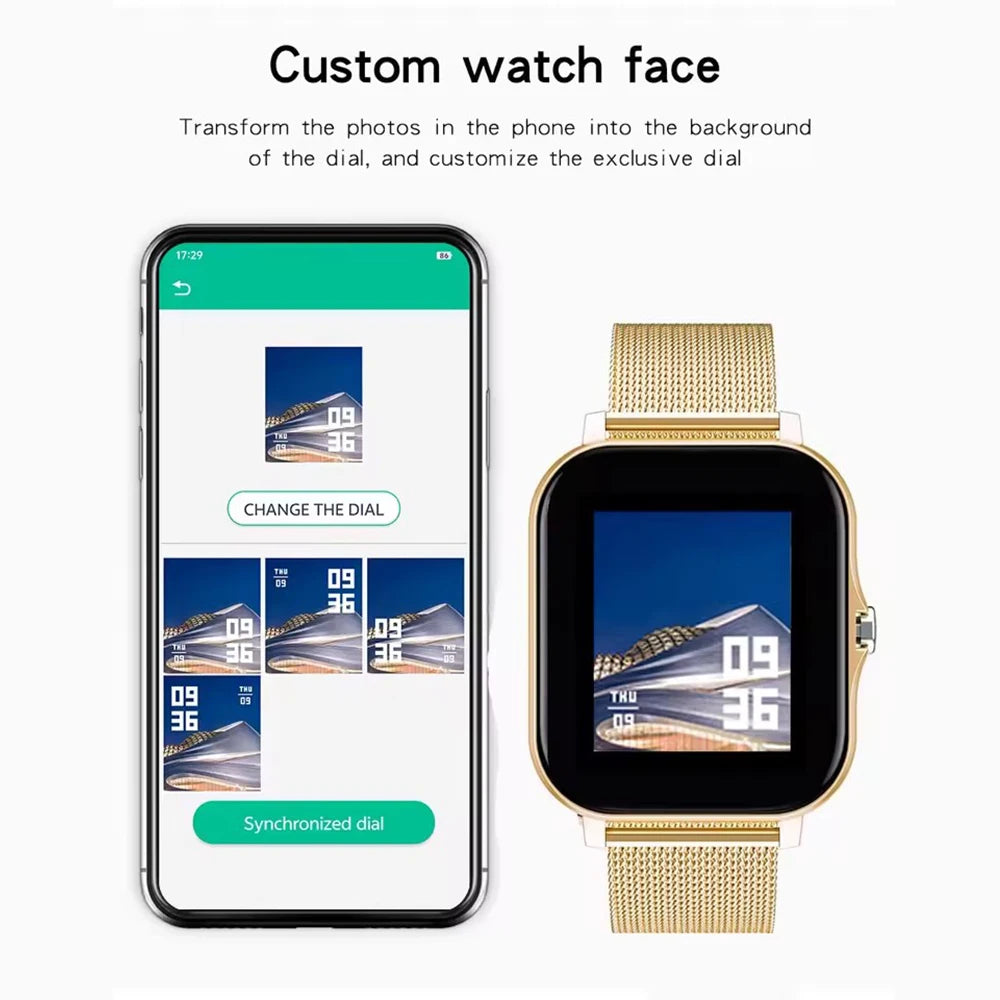 VYOPBC Smart Watch - Bluetooth Calling & Health Monitoring ryshop