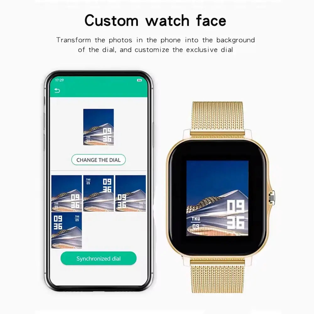 VYOPBC Smart Watch - Bluetooth Calling & Health Monitoring ryshop