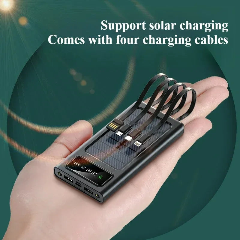 20000mAh Solar Power Bank with Fast Charging and Dual USB Ports ryshop