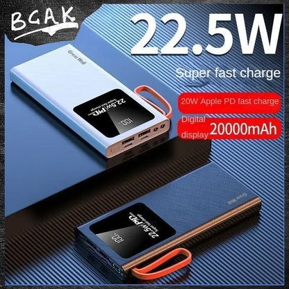 BCAK Universal Large Capacity Power Bank 20000mAh ryshop