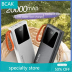 BCAK 20000mAh Two-way Fast Charging Outdoor Power Bank ryshop