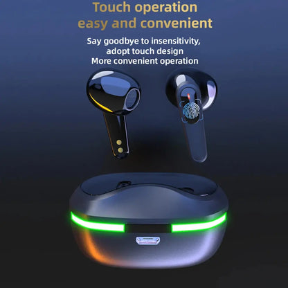 Elistooop Pro 60 TWS Bluetooth Headphones with Touch Control and Mic ryshop
